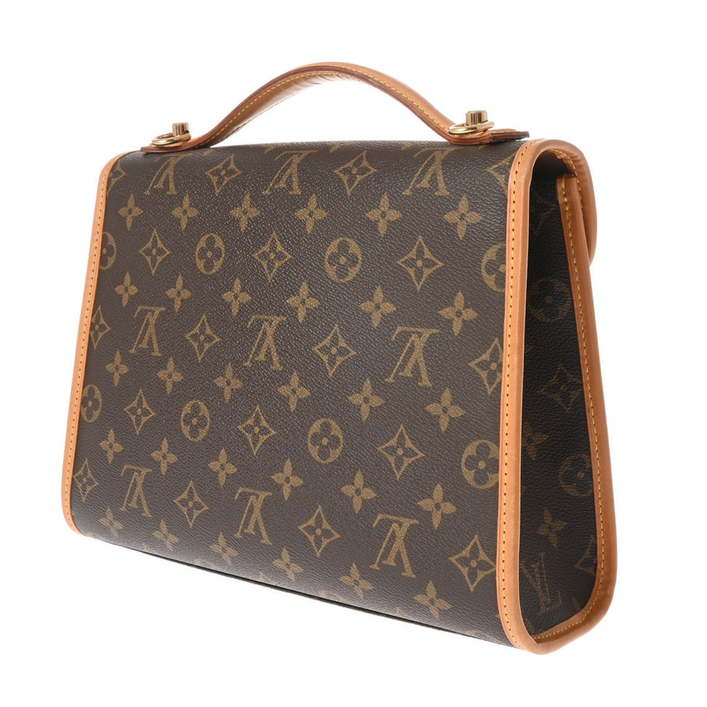 Louis Vuitton Brown Bel Air Canvas Handbag Monogram Brown